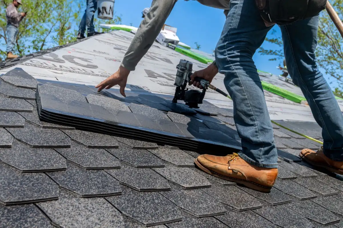 roofing project in Orland Park, IL — 1